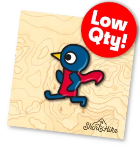 A Short Hike Claire Pin Badge