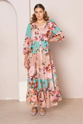 Adele Maxi Kimono Dress | Multi