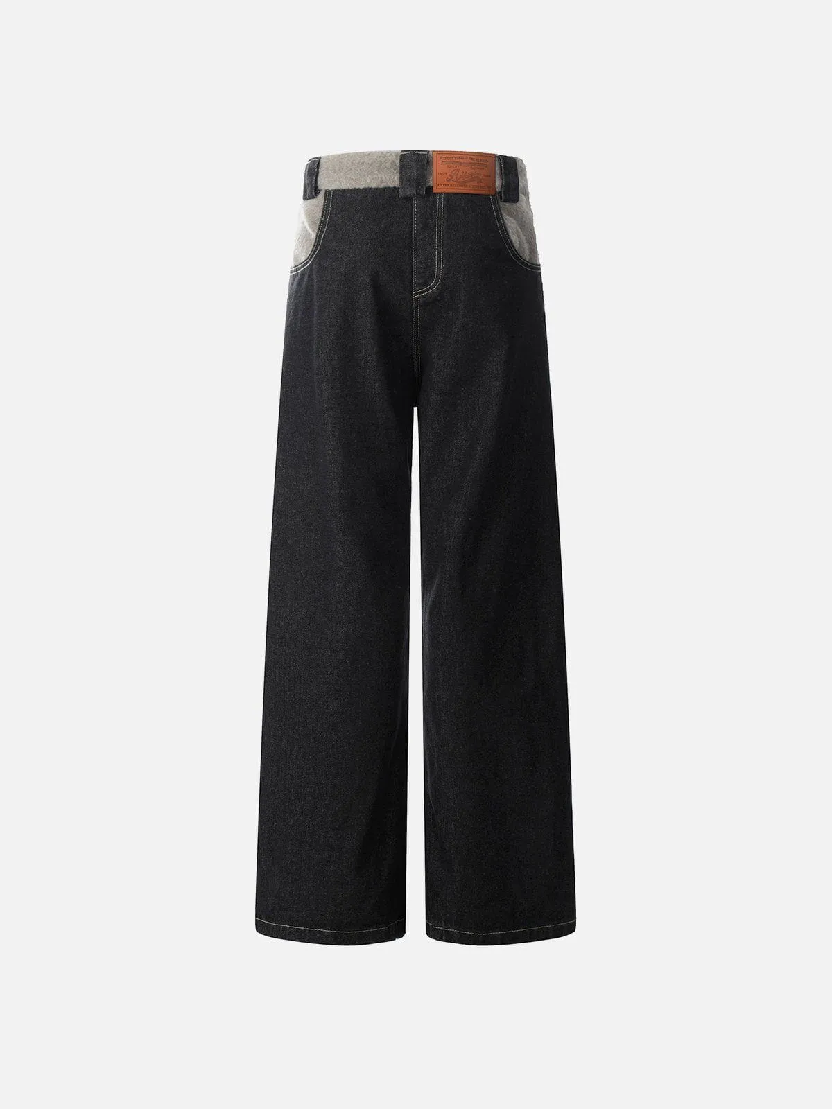 Aelfric Eden Plush Patchwork Jeans