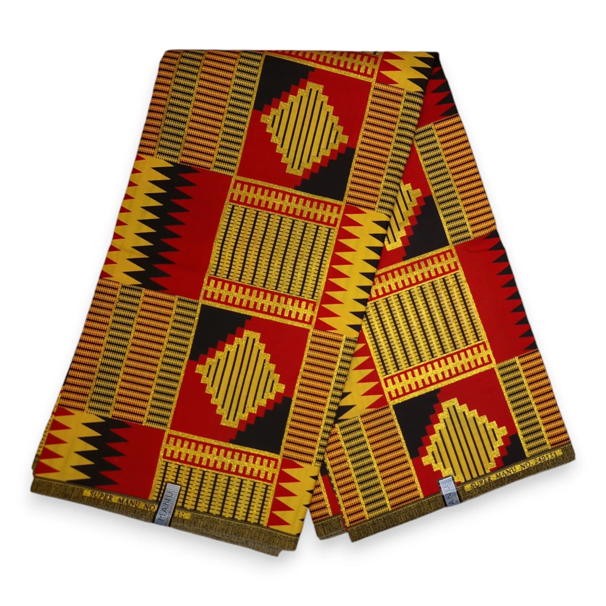 African print fabric - Clouds - Polycotton