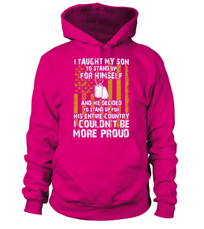 Army Mom Couldn't Be More Proud Front T-shirts