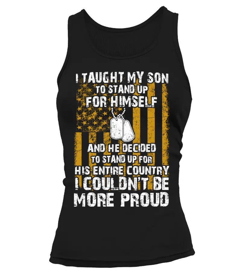 Army Mom Couldn't Be More Proud Front T-shirts