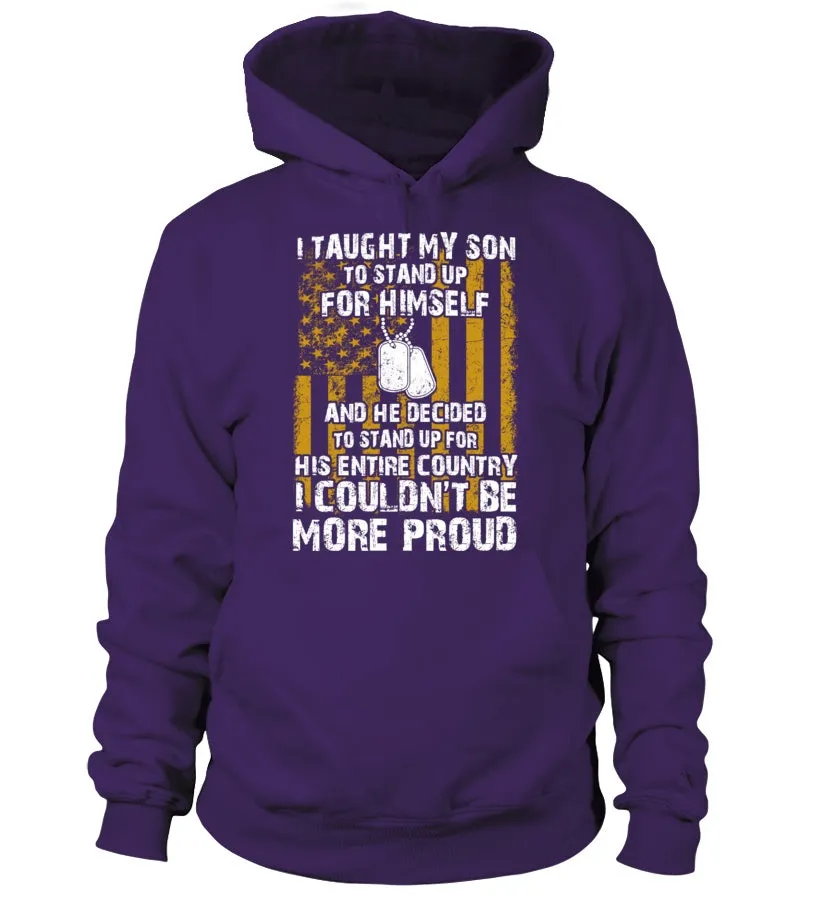 Army Mom Couldn't Be More Proud Front T-shirts