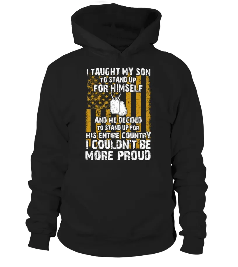Army Mom Couldn't Be More Proud Front T-shirts