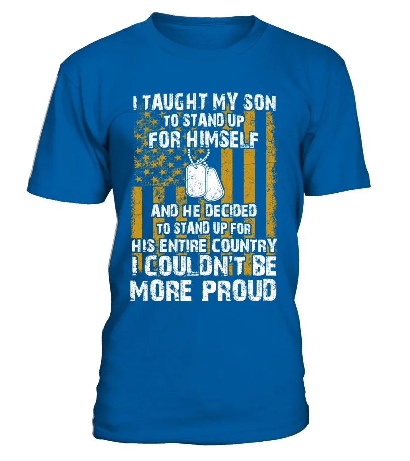 Army Mom Couldn't Be More Proud Front T-shirts