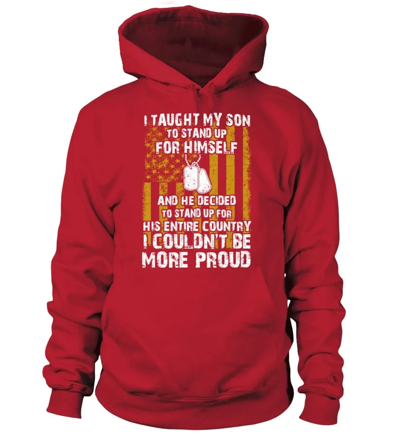 Army Mom Couldn't Be More Proud Front T-shirts