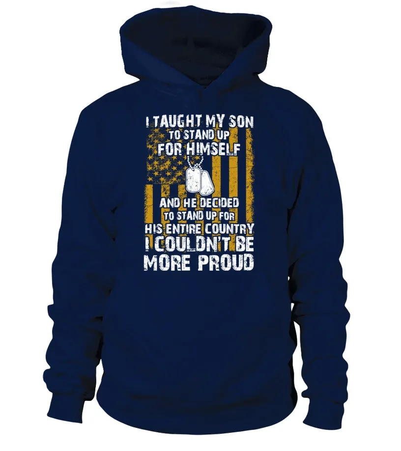 Army Mom Couldn't Be More Proud Front T-shirts