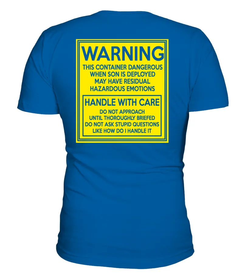 Army Mom Handle With Care T-shirts