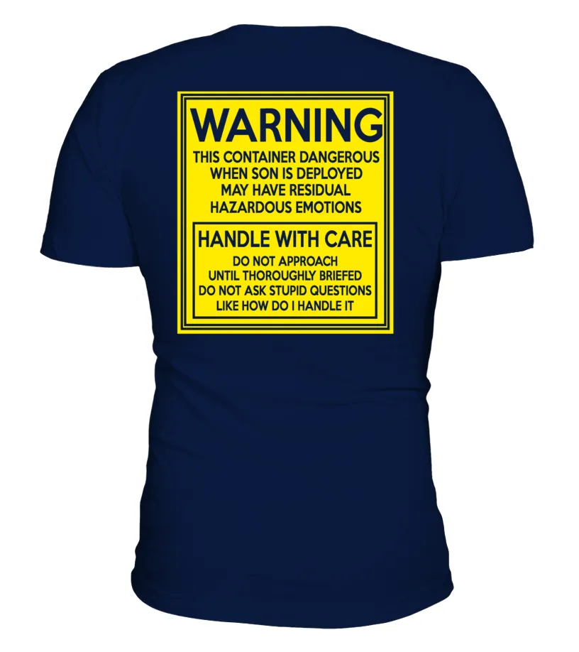Army Mom Handle With Care T-shirts