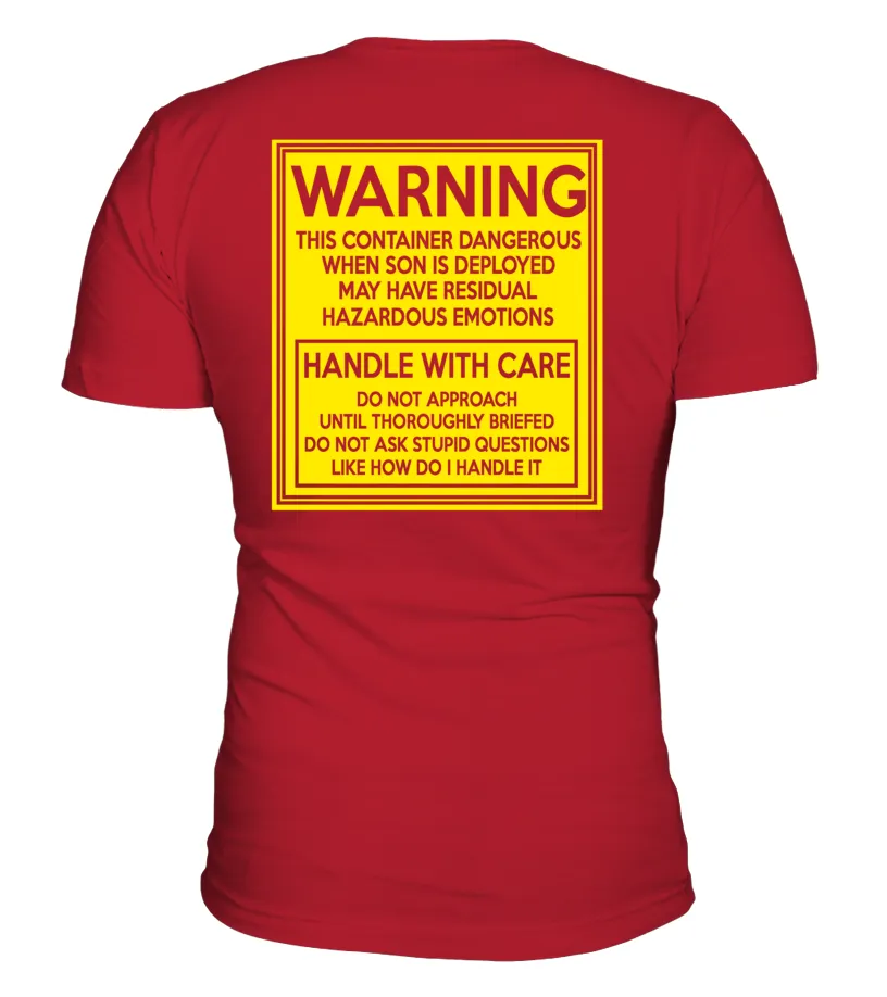 Army Mom Handle With Care T-shirts