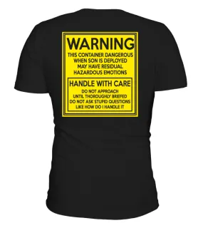 Army Mom Handle With Care T-shirts