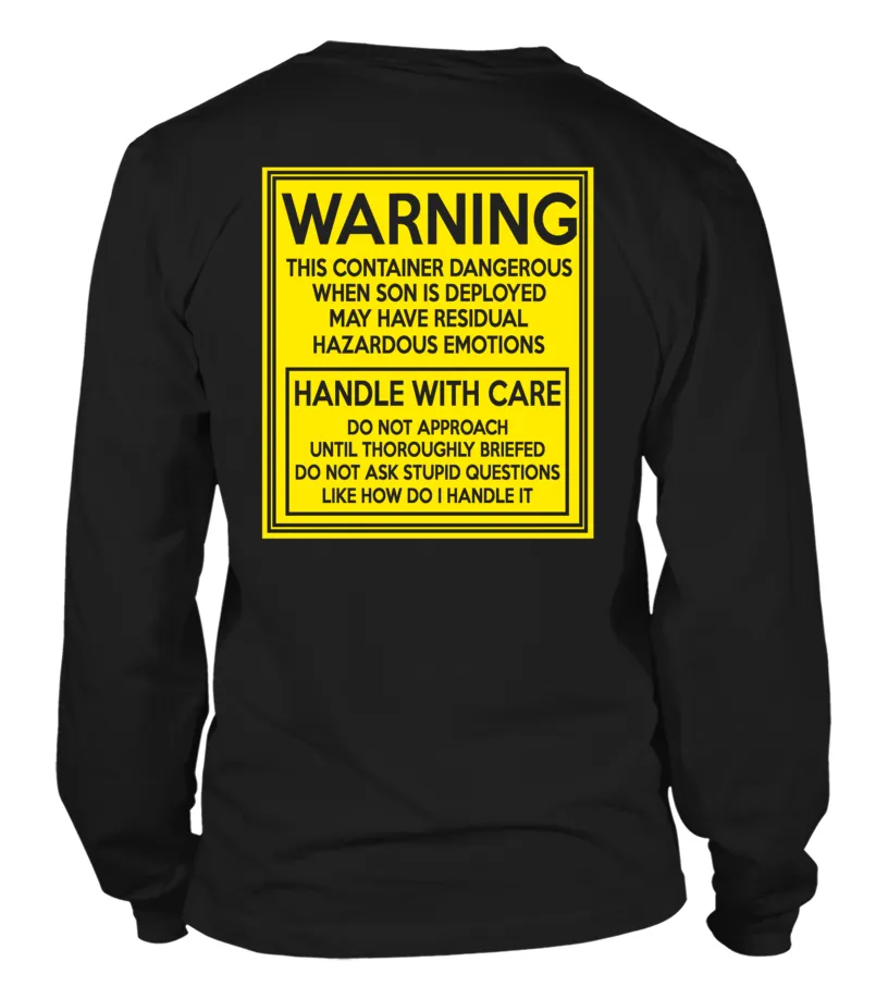 Army Mom Handle With Care T-shirts