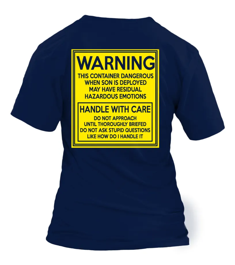 Army Mom Handle With Care T-shirts
