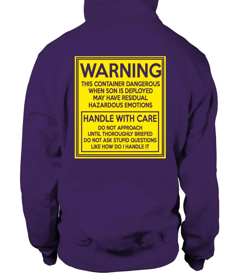 Army Mom Handle With Care T-shirts