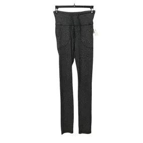 Athletic Leggings By Lululemon In Black & Grey, Size: 4