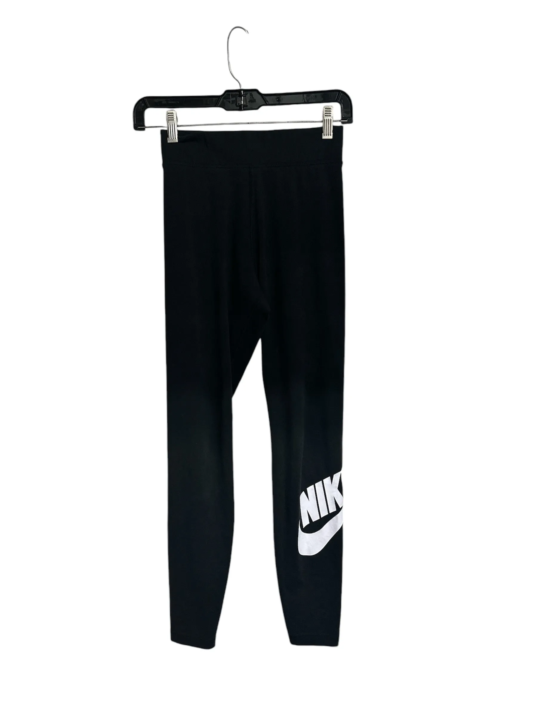 Athletic Leggings By Nike In Black, Size: S