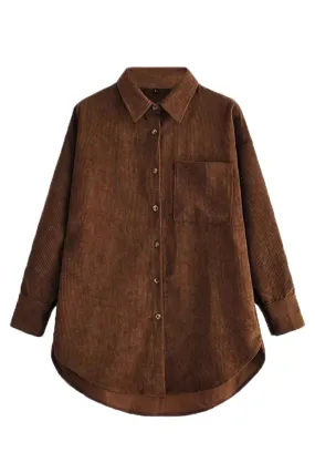'Aurora' Corduroy Shirt