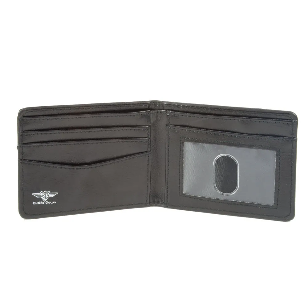 Bi-Fold Wallet - Superman Shield Blue Red Yellow by Buckle-Down