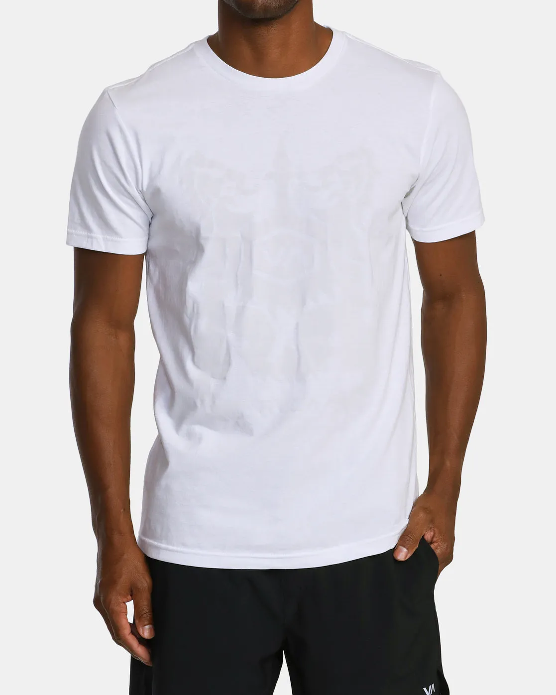 Big Crest Short Sleeve Tee - White