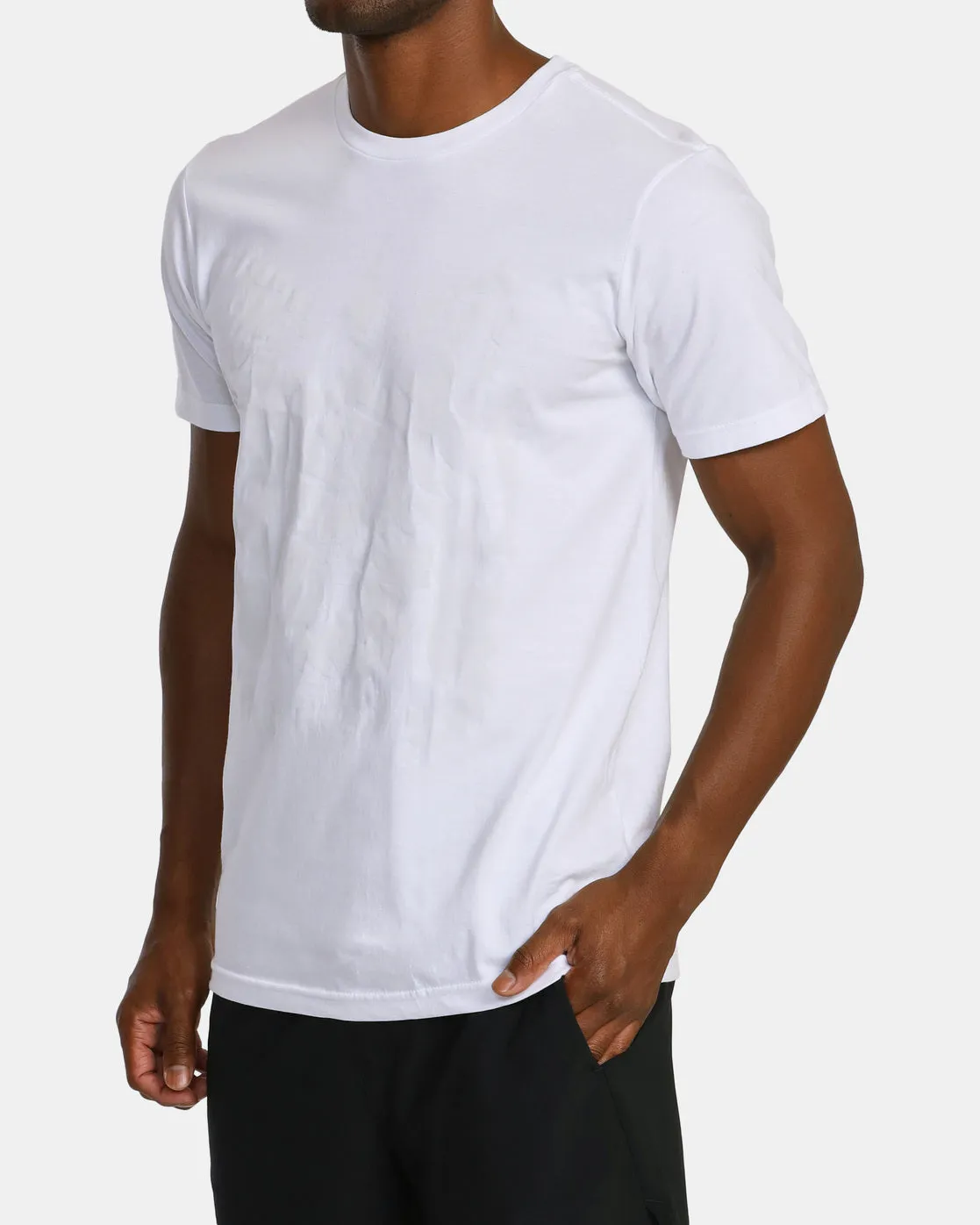 Big Crest Short Sleeve Tee - White