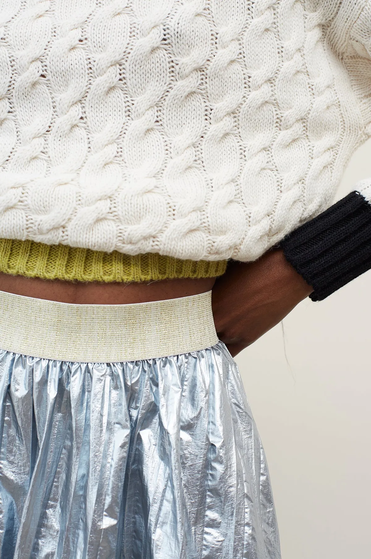 Bliss Skirt Silver