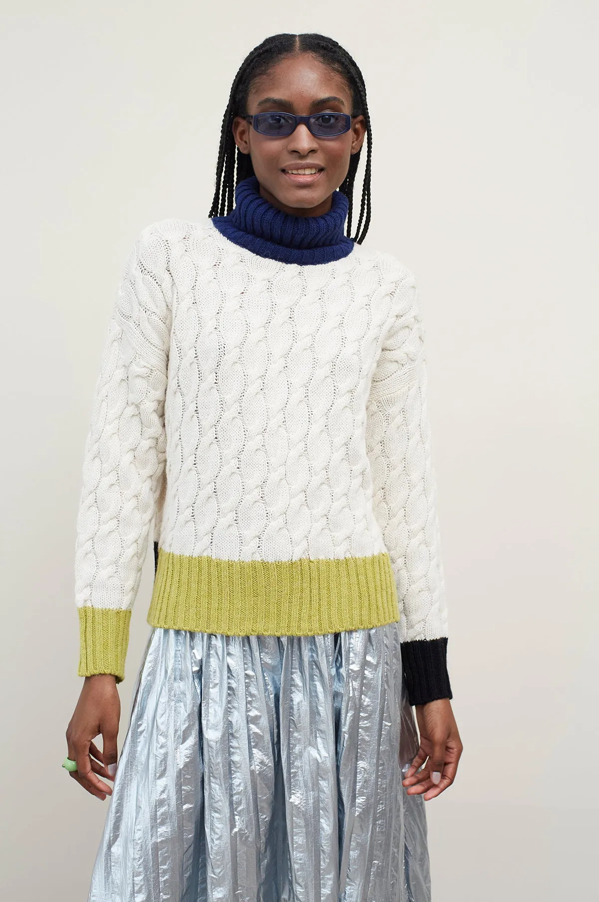 Bliss Skirt Silver