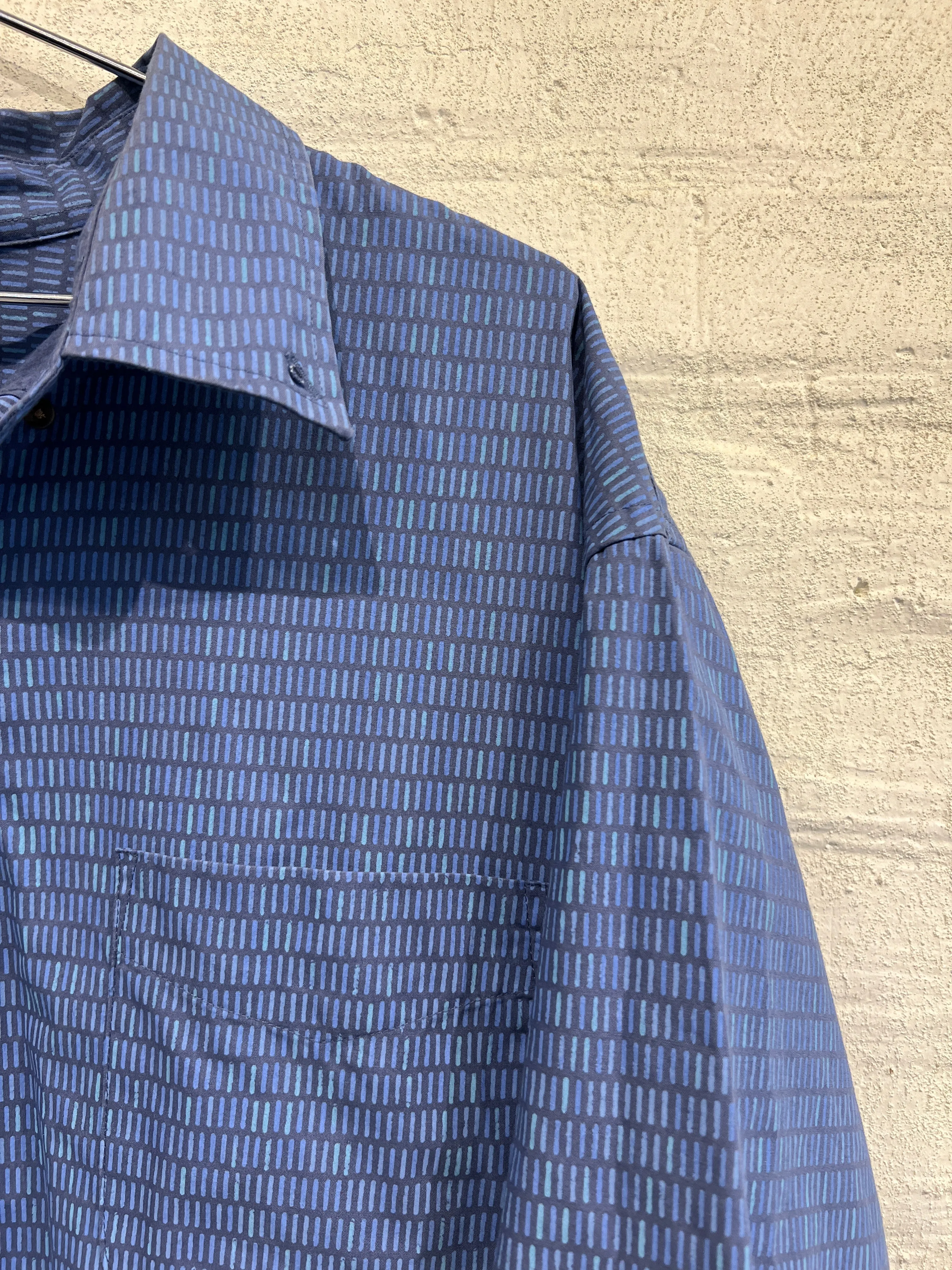 Blue button Down Shirt- Vintage/ Used