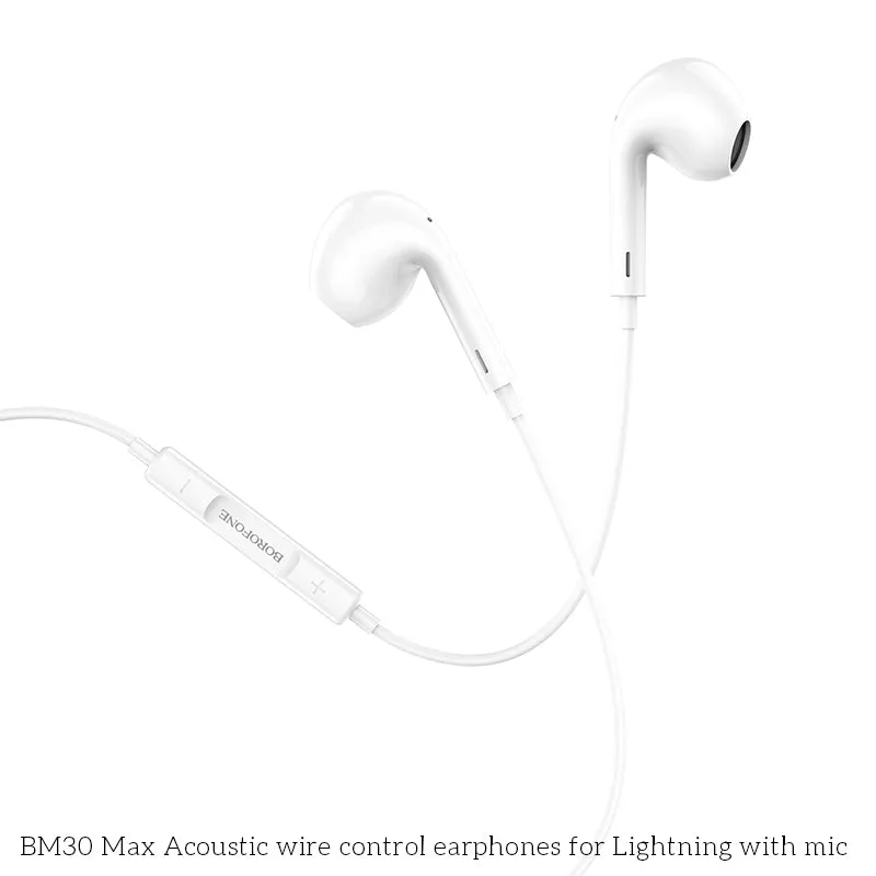 Borofone 3.5mm Earphone With Mic BM30 Max