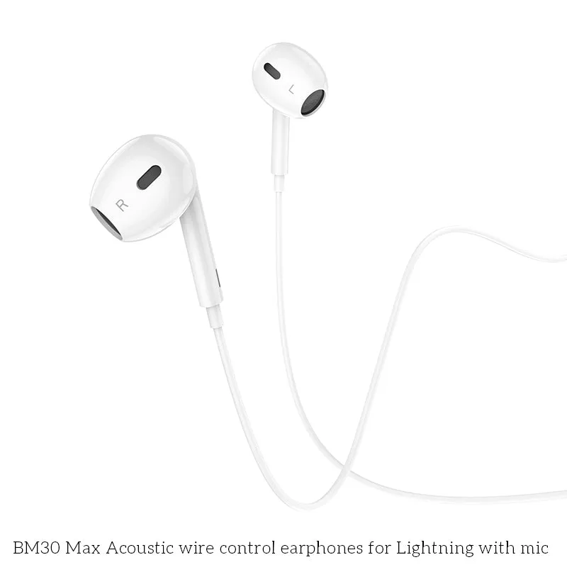 Borofone 3.5mm Earphone With Mic BM30 Max