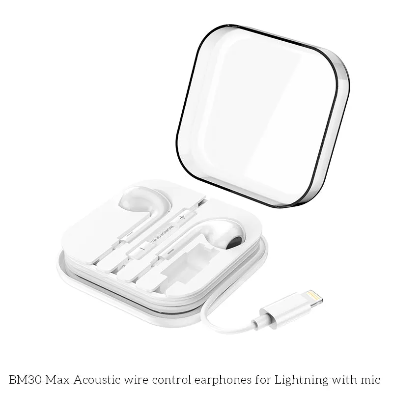 Borofone 3.5mm Earphone With Mic BM30 Max