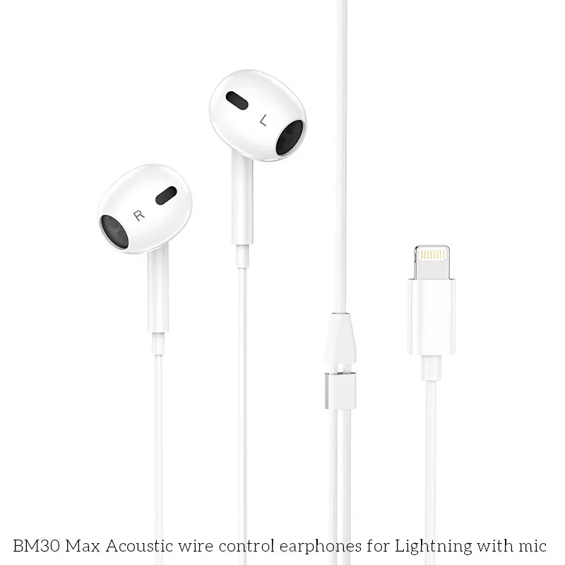 Borofone 3.5mm Earphone With Mic BM30 Max