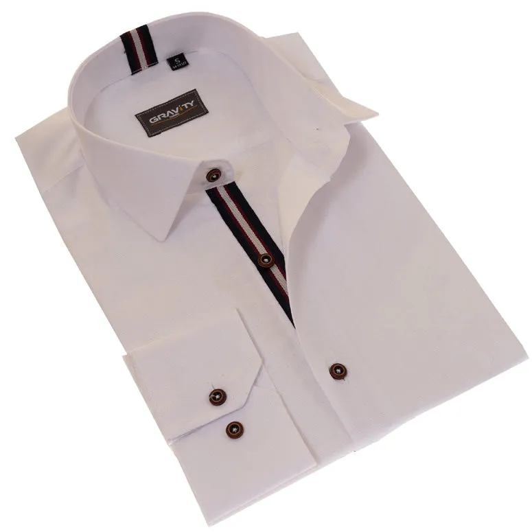 CALVIN WHITE SPORT SHIRT