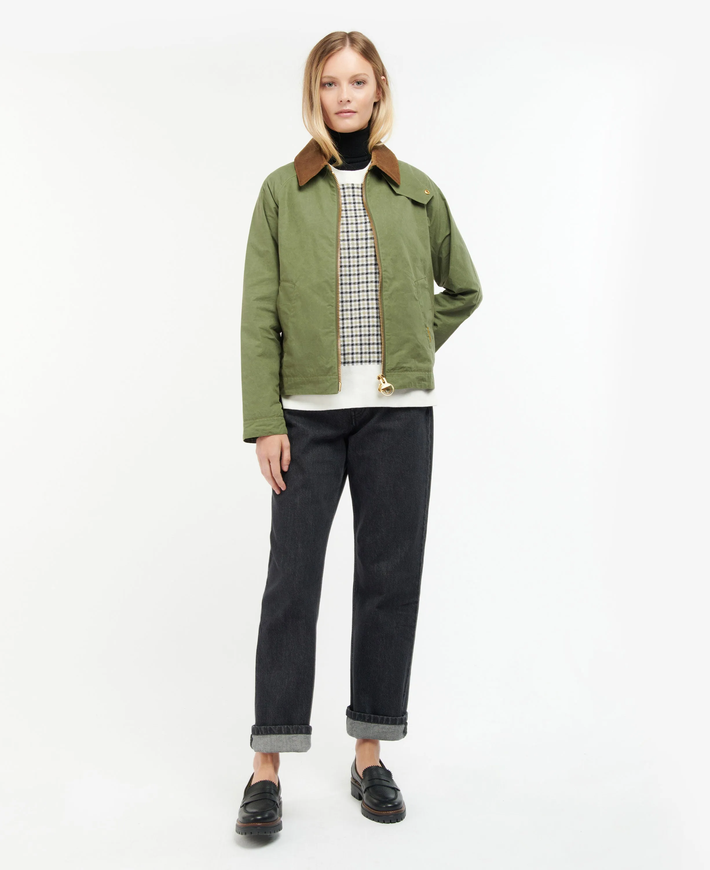 Campbell Showerproof Jacket - Army/Ancient