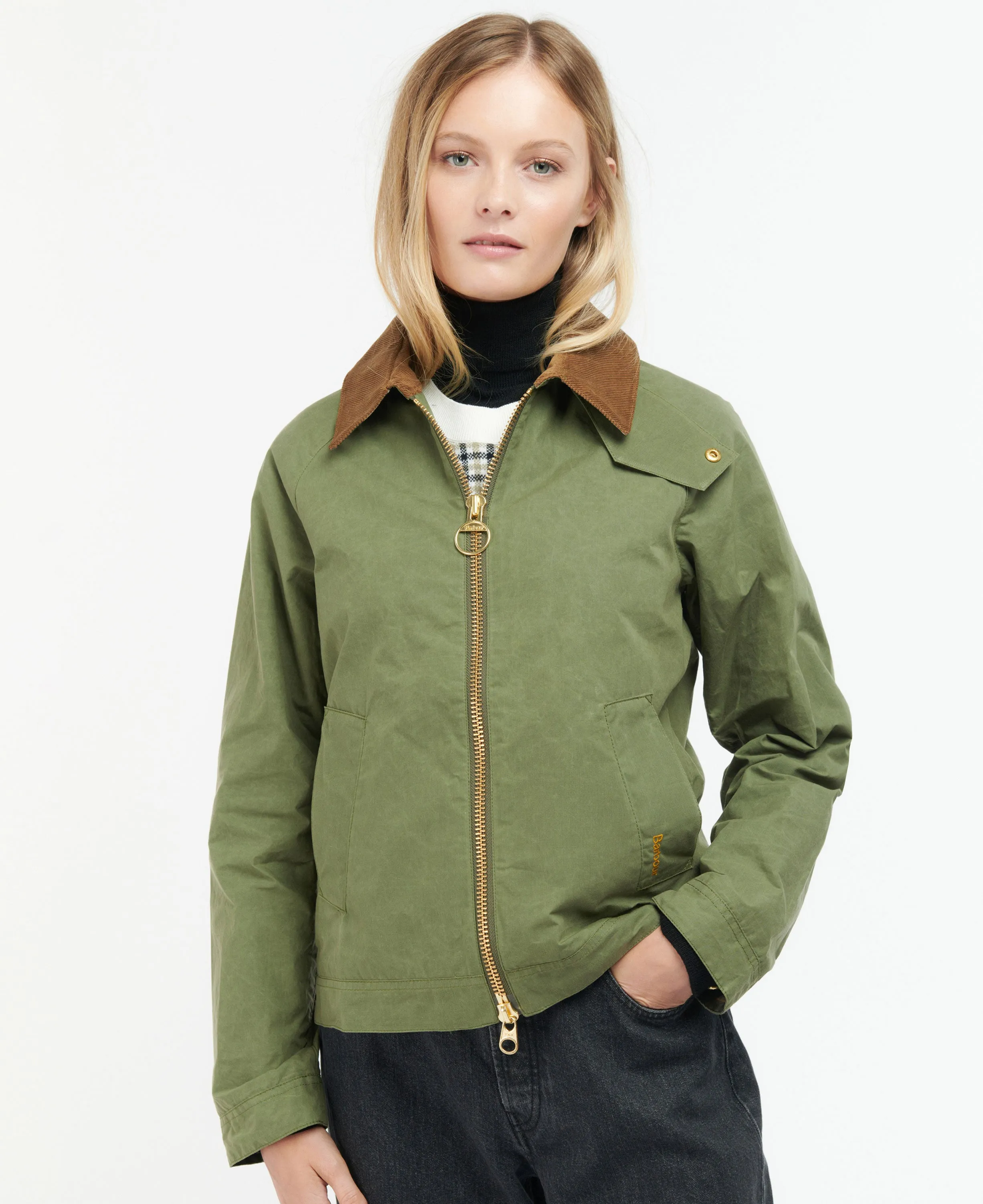 Campbell Showerproof Jacket - Army/Ancient