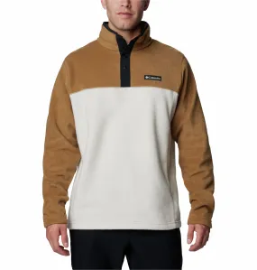 Columbia Men's Steens Mountain II Regular Fit Half Snap Fleece-STONE