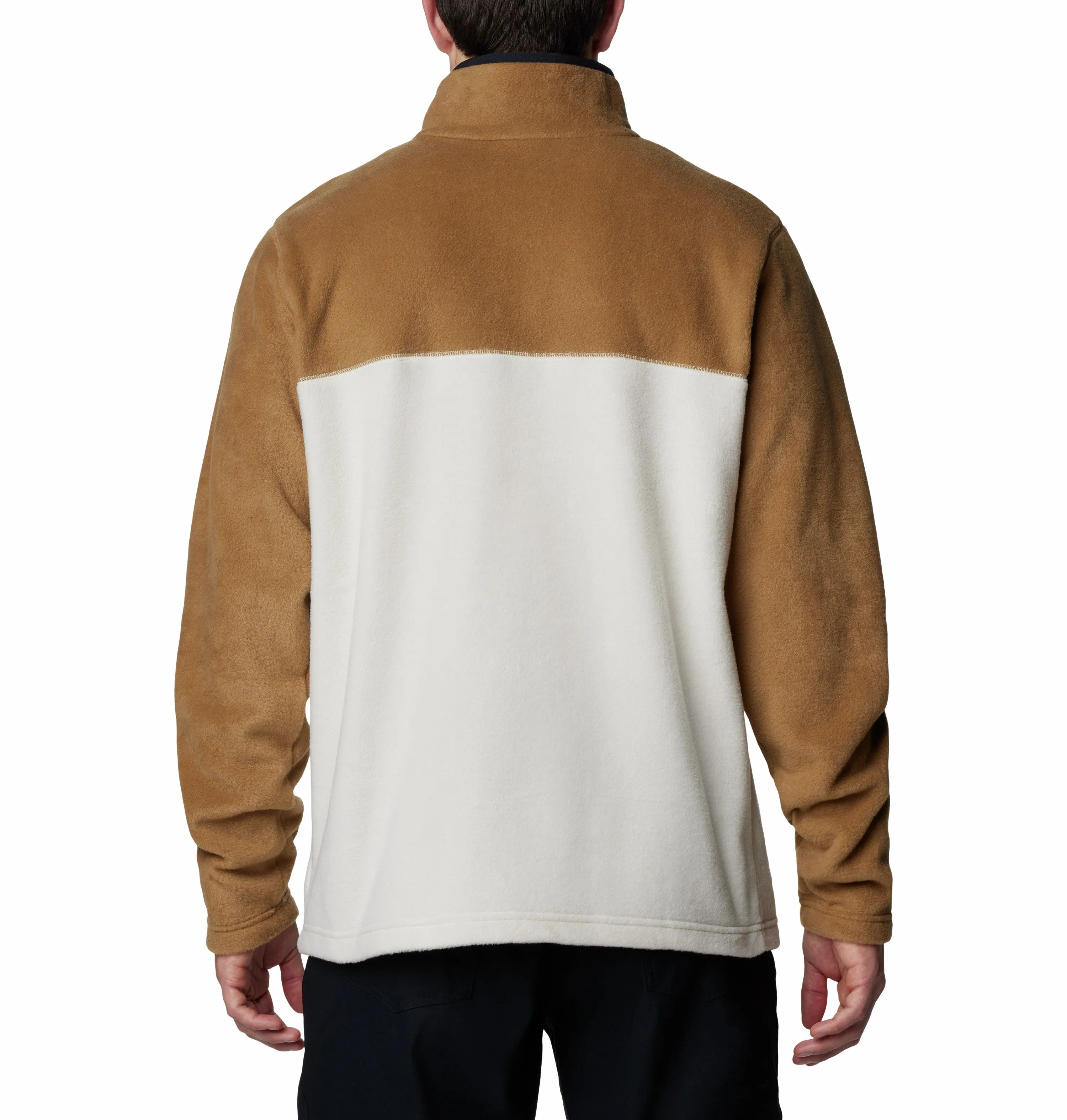 Columbia Men's Steens Mountain II Regular Fit Half Snap Fleece-STONE