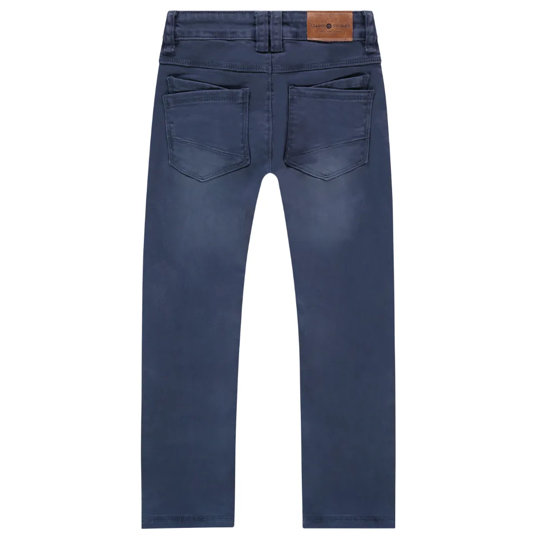 Dark Blue Wash Jeans