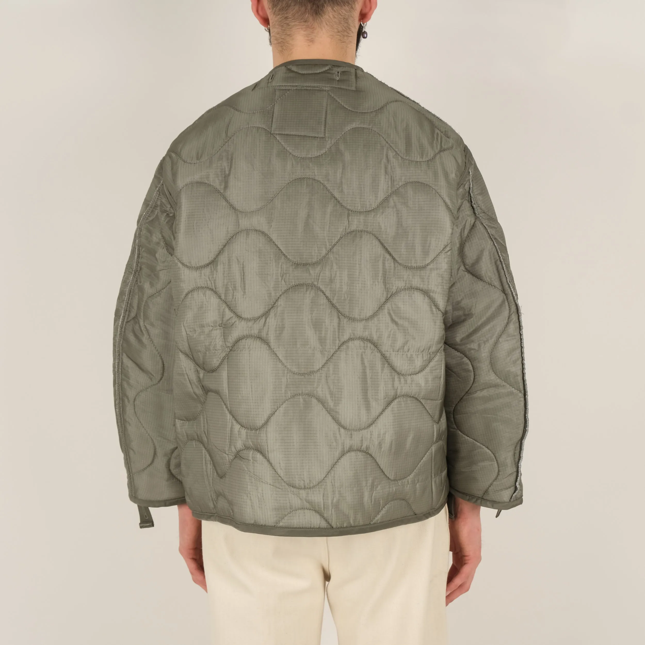 DEADSTOCK GREY DOWN LINER JACKET