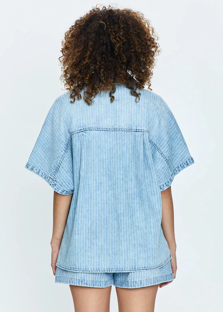 Della Camp Shirt - Canopy Stripe