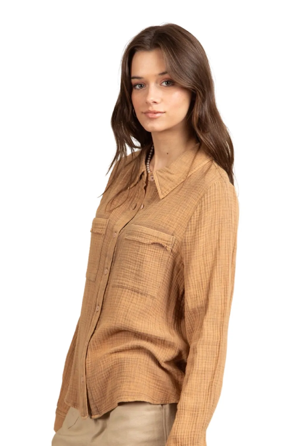 Dreaming of Fall top in Mocha *ARRIVING 7/29