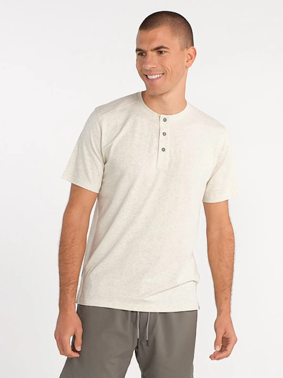 Everywear Short Sleeve Henley