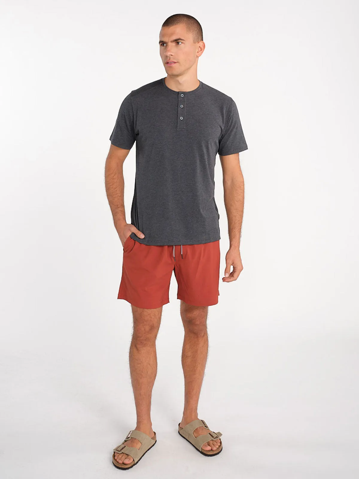 Everywear Short Sleeve Henley