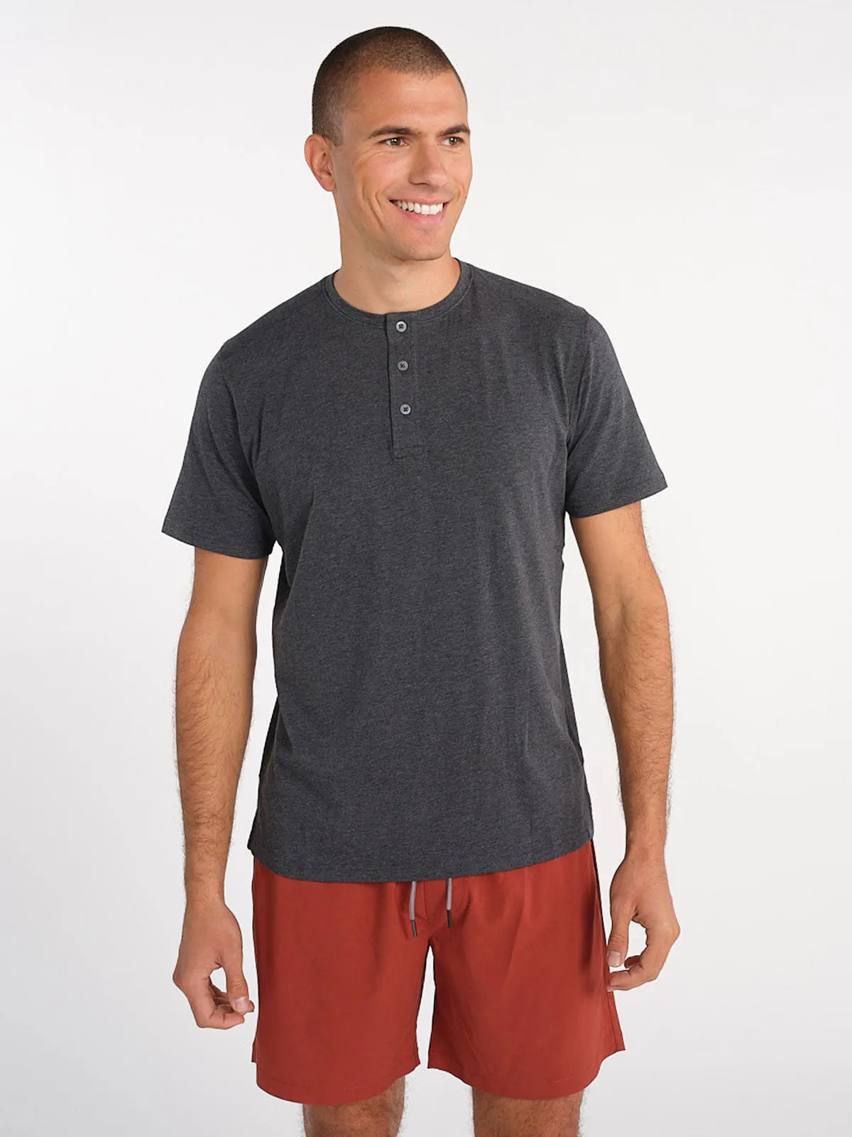 Everywear Short Sleeve Henley
