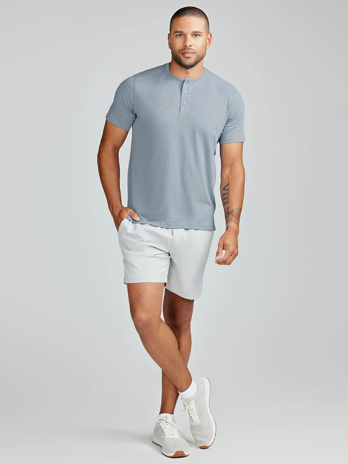 Everywear Short Sleeve Henley