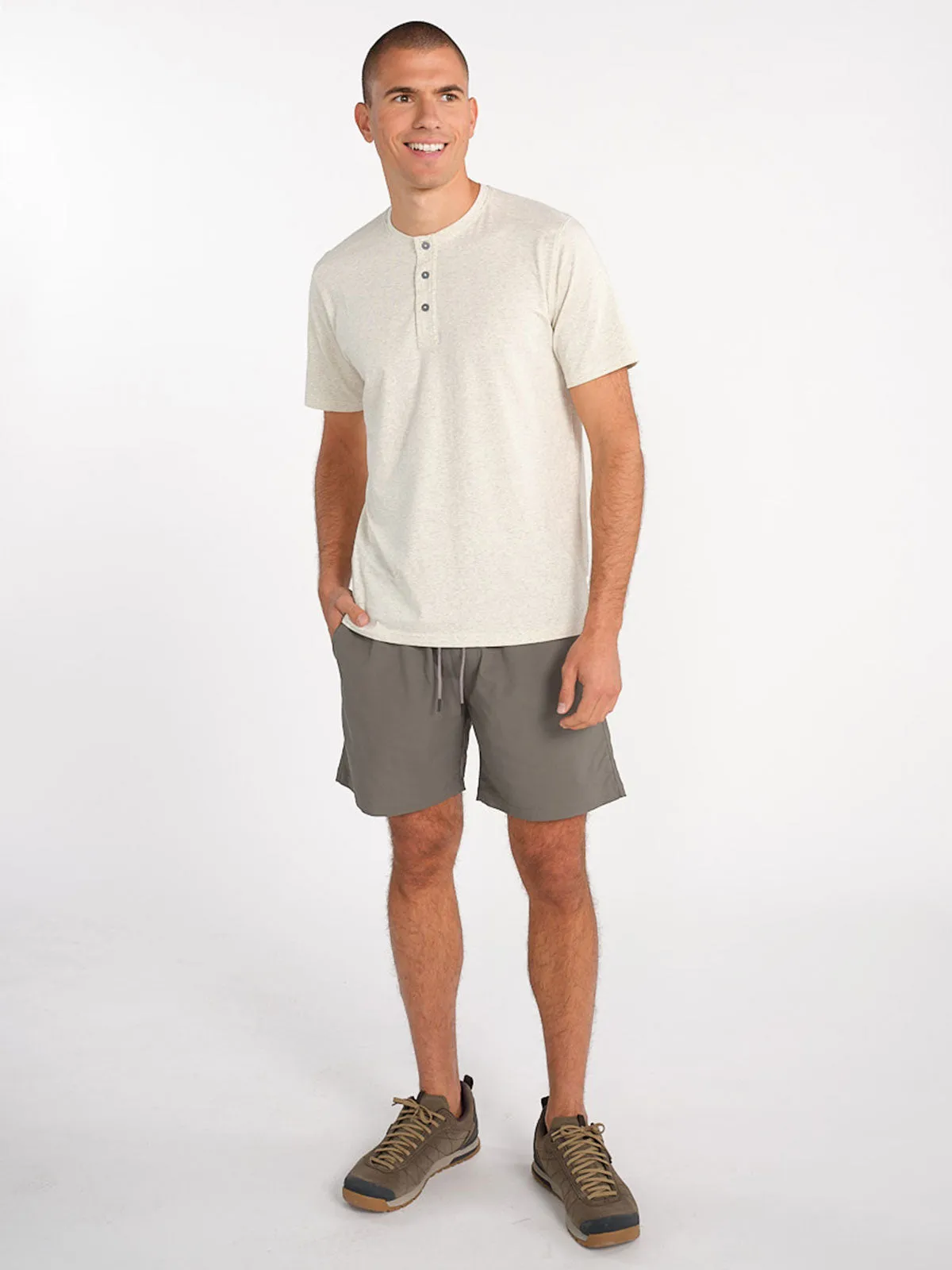 Everywear Short Sleeve Henley