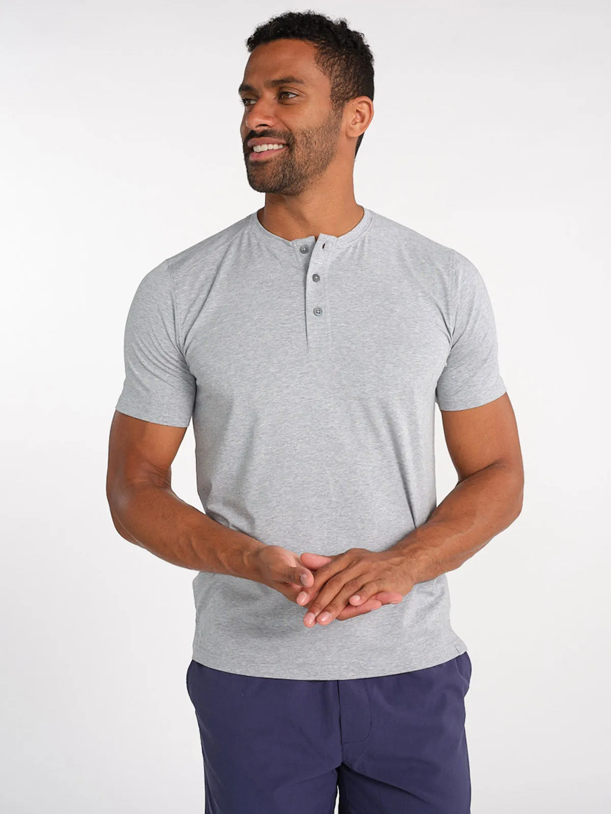 Everywear Short Sleeve Henley