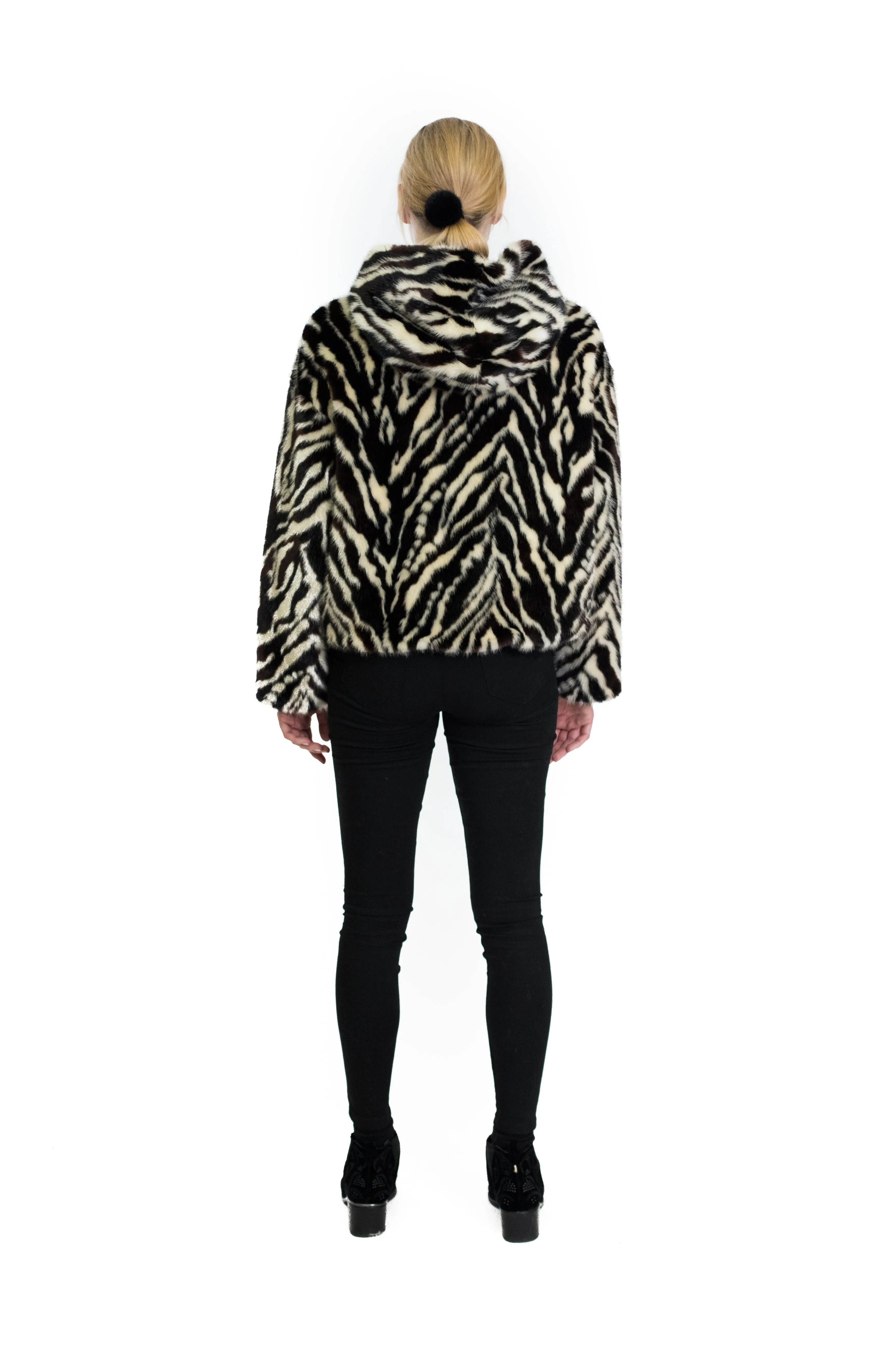 Faux Fur Bomber Jacket