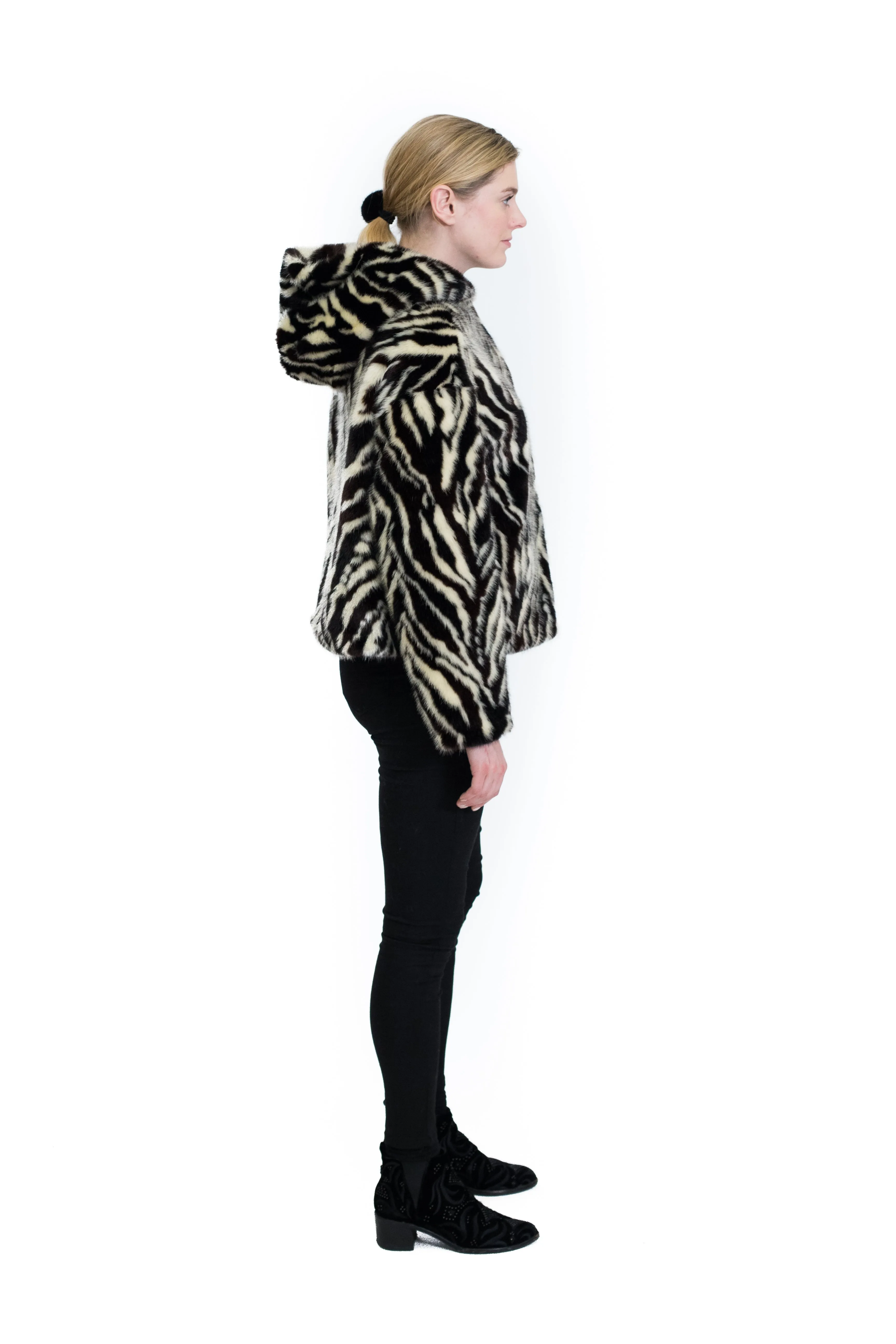 Faux Fur Bomber Jacket