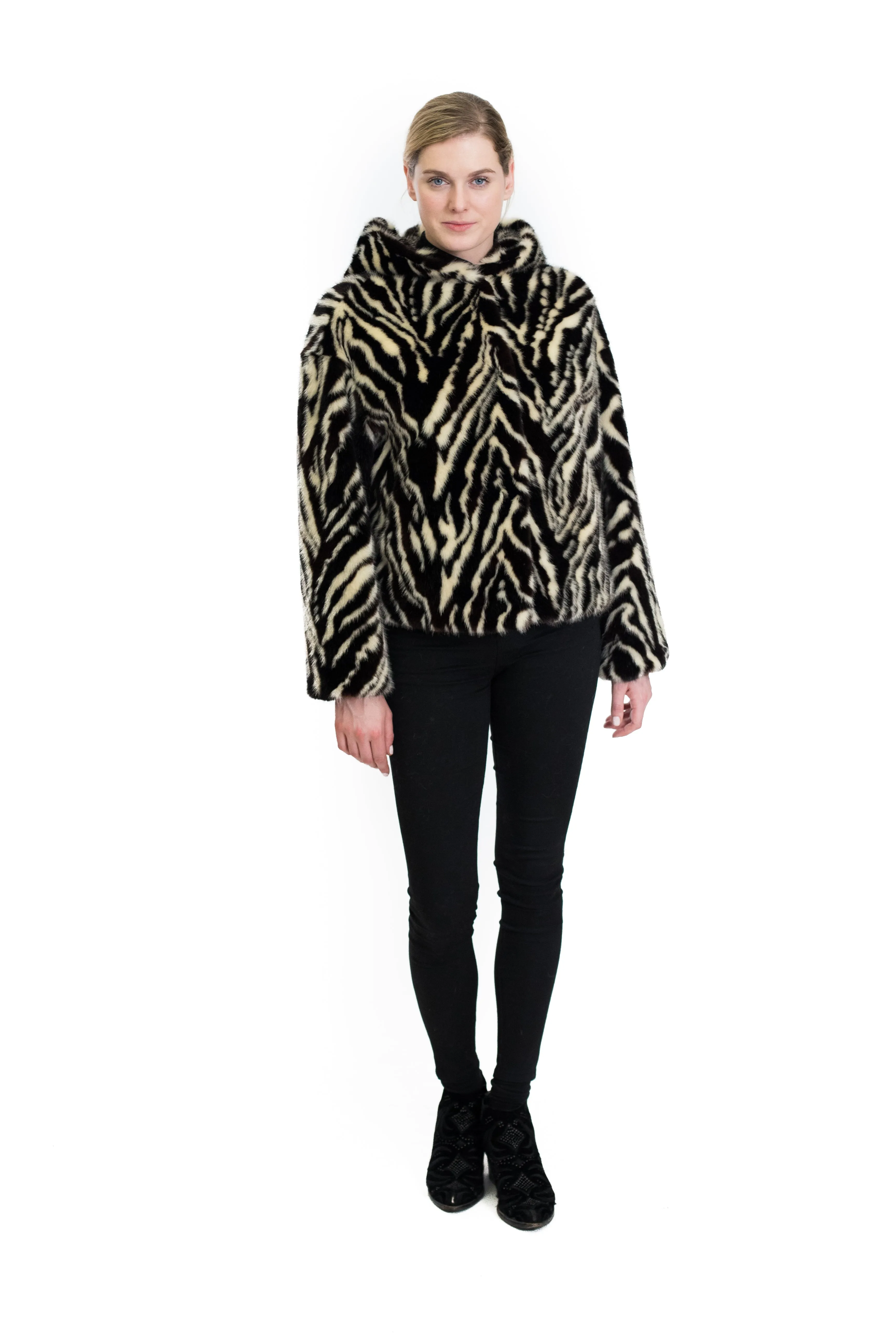 Faux Fur Bomber Jacket