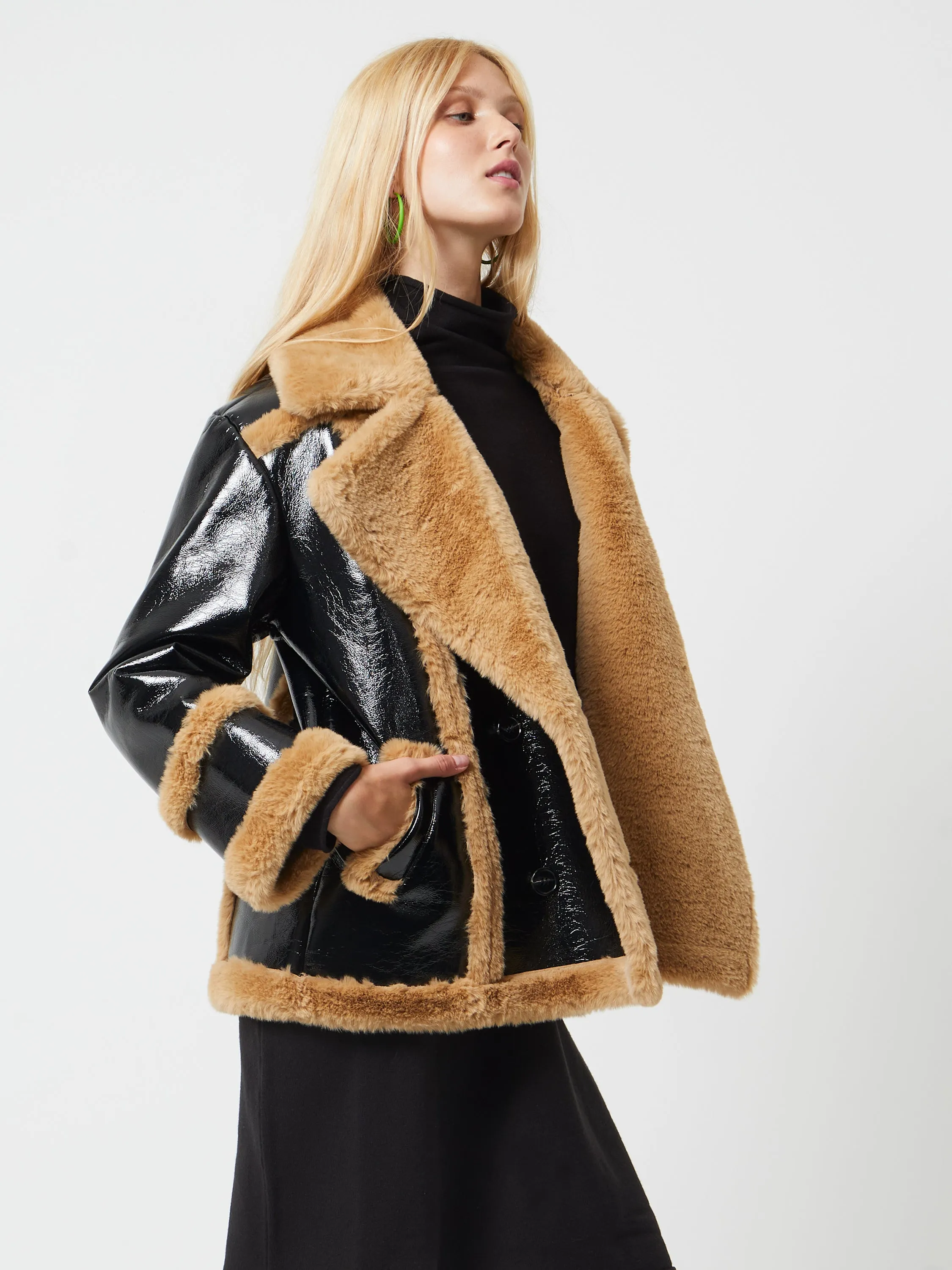 Filpa Faux Shearling Coat